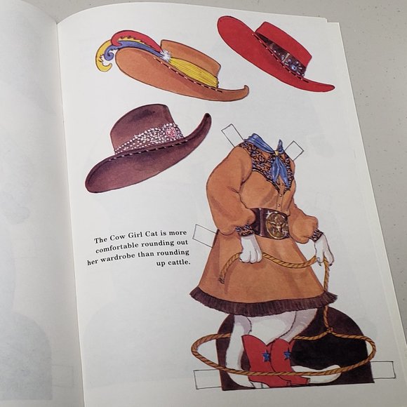 Cat Snips Tom Tierney Paper Doll Book 1983 - Picture 6 of 6